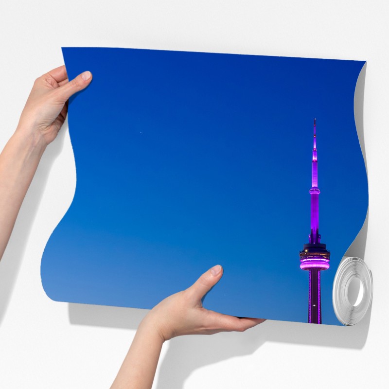 Fototapeta Toronto panorama o zmierzchu – Wallissimo® Fototapeta Toronto panorama o zmierzchu – Wallissimo®