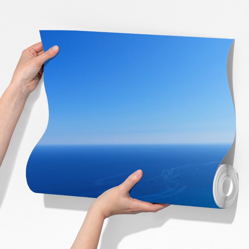 Fototapeta spokojna turkusowa panorama wybrzeża – Wallissimo® Fototapeta spokojna turkusowa panorama wybrzeża – Wallissimo®