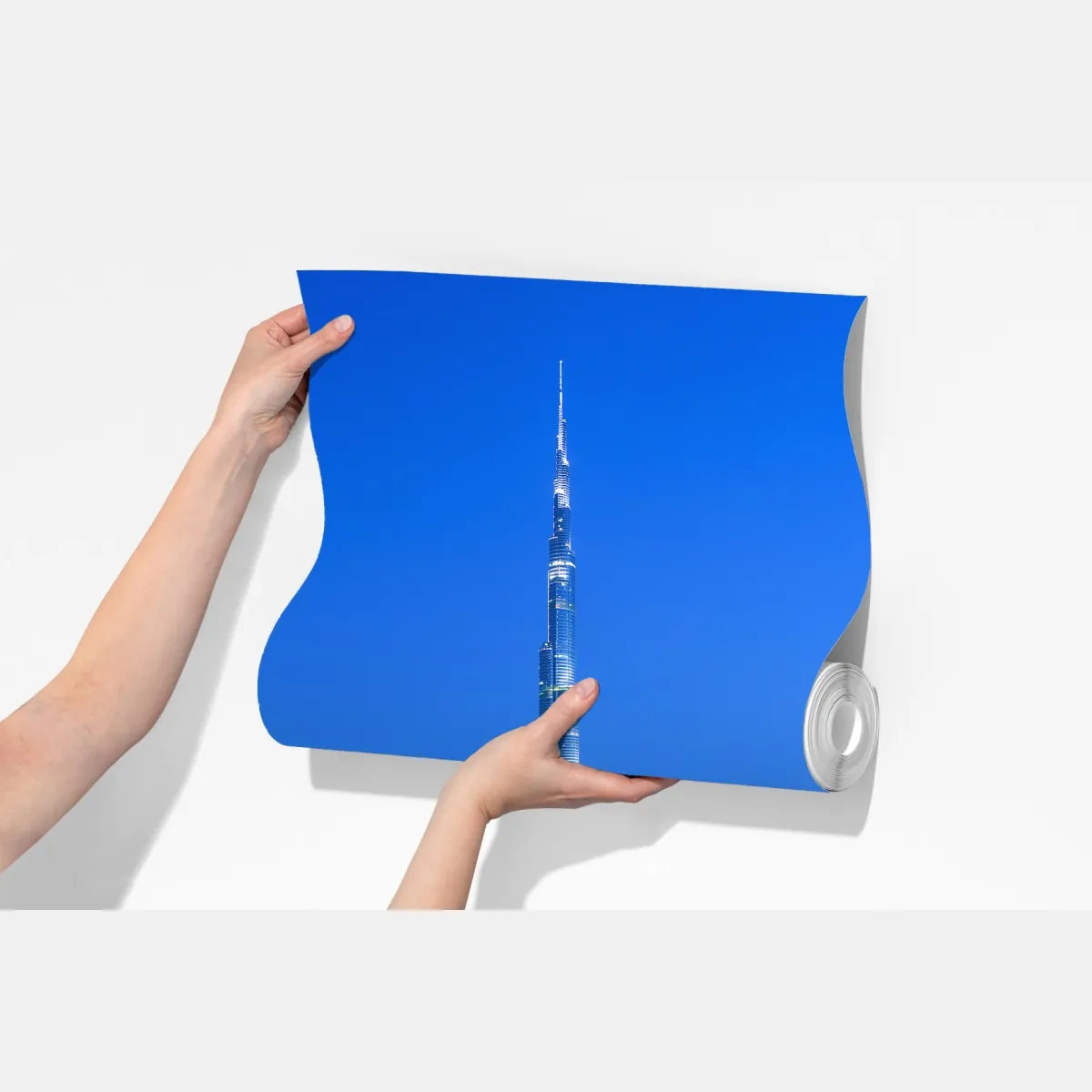 Fototapeta panorama Dubaju o zmierzchu – Wallissimo® Fototapeta panorama Dubaju o zmierzchu – Wallissimo®