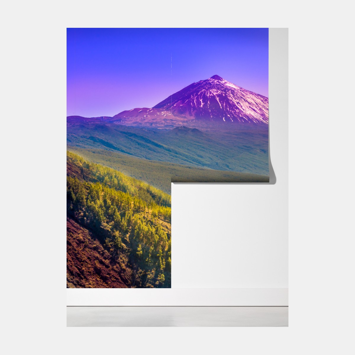 Fototapeta szczyt wulkanu Teide nad morzem chmur – Wallissimo® Fototapeta szczyt wulkanu Teide nad morzem chmur – Wallissimo®