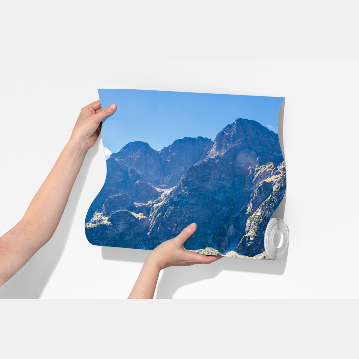 Fototapeta spokojne alpejskie jezioro – Wallissimo® Fototapeta spokojne alpejskie jezioro – Wallissimo®