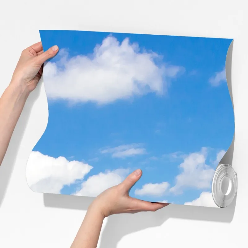 Fototapeta słoneczna wiejska droga przez żółte pola – Wallissimo® Fototapeta słoneczna wiejska droga przez żółte pola – Wallissimo®