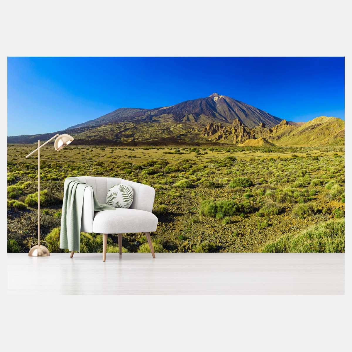 Wall mural Teide panorama in Tenerife national park