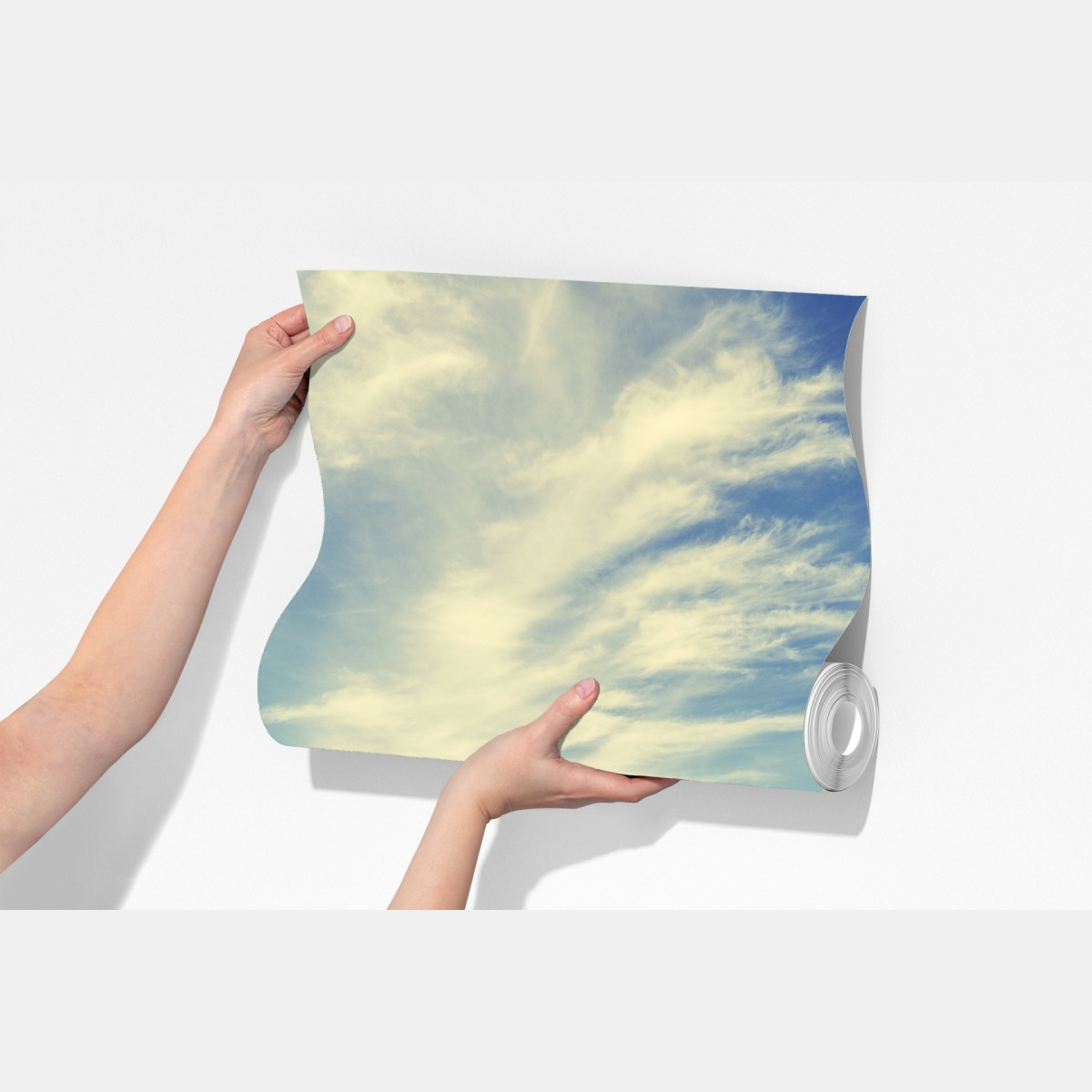 Fototapeta vintage wiejska droga pod rozległym niebem – Wallissimo® Fototapeta vintage wiejska droga pod rozległym niebem – Wallissimo®