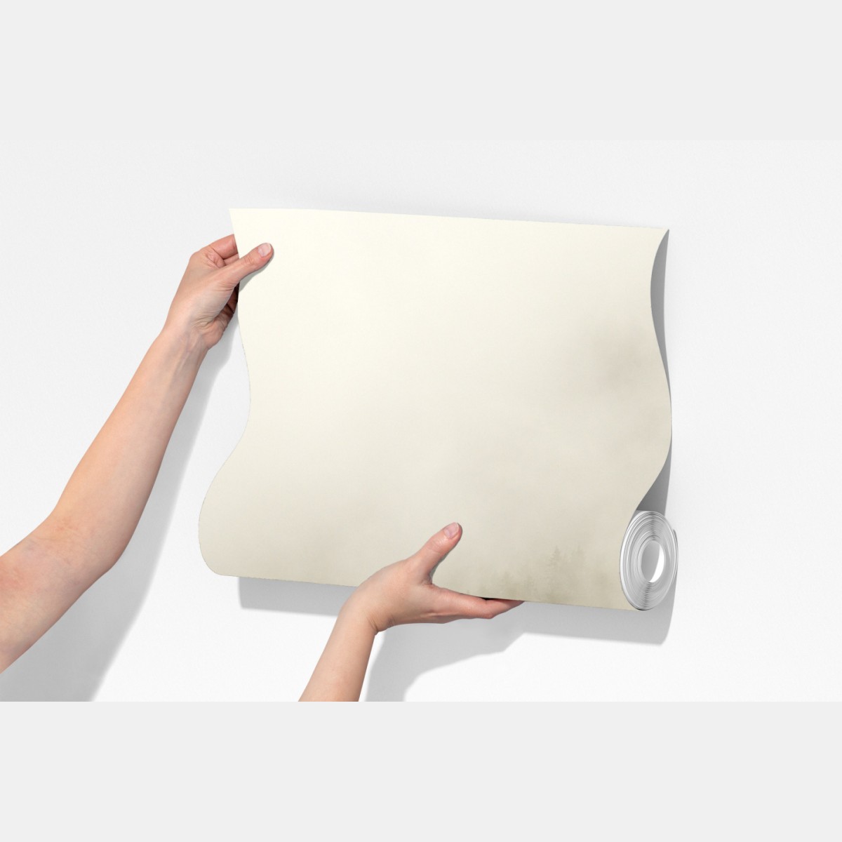 Fototapeta mglisty las iglasty – Wallissimo® Fototapeta mglisty las iglasty – Wallissimo®