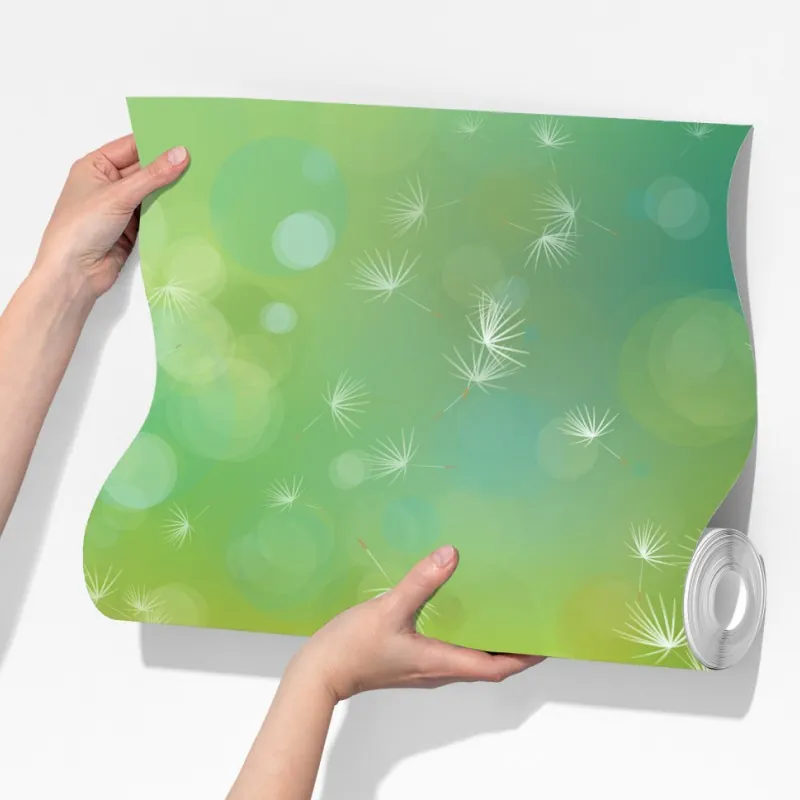 Fototapeta wiosenna łąka dmuchawców – Wallissimo® Fototapeta wiosenna łąka dmuchawców – Wallissimo®