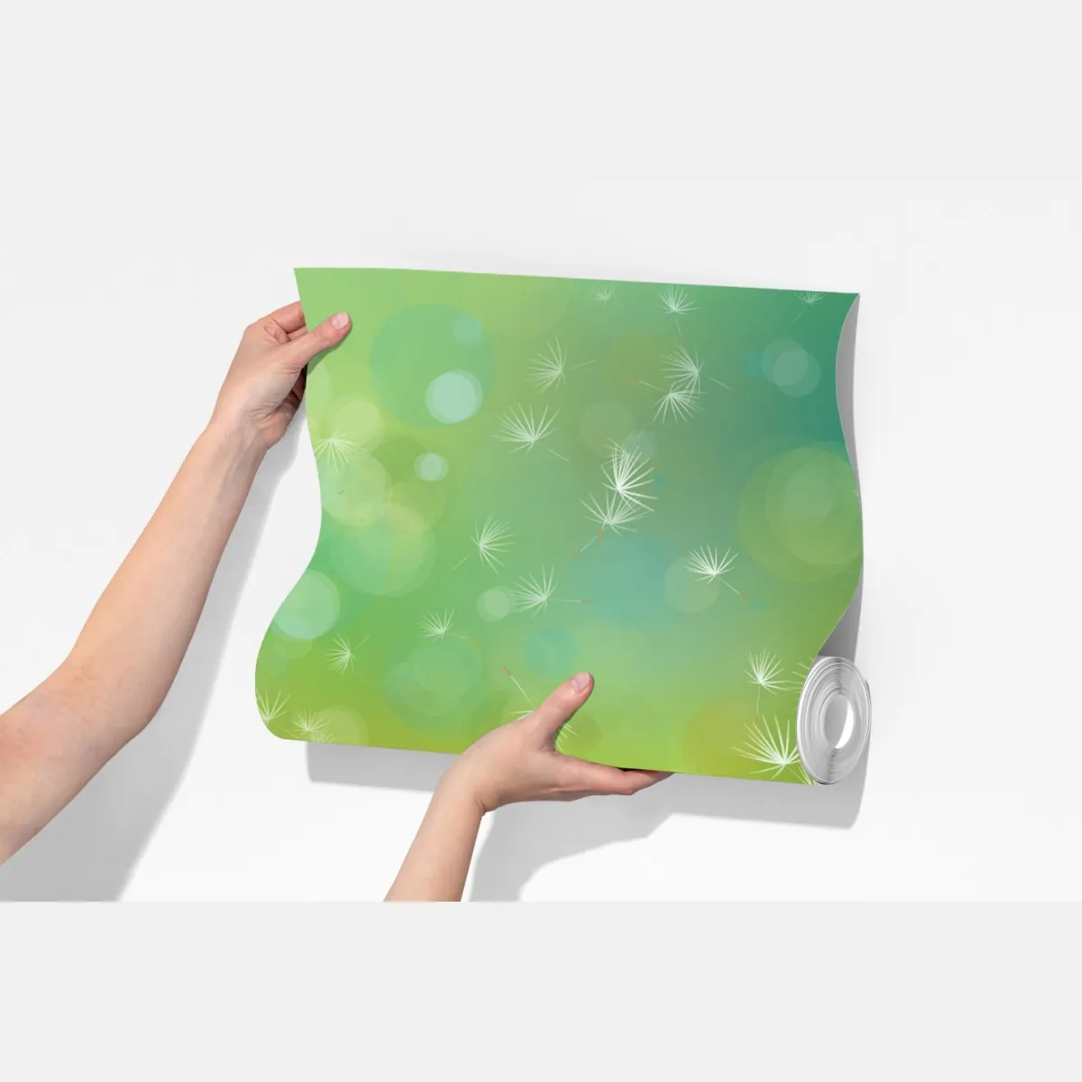 Fototapeta wiosenna łąka dmuchawców – Wallissimo® Fototapeta wiosenna łąka dmuchawców – Wallissimo®