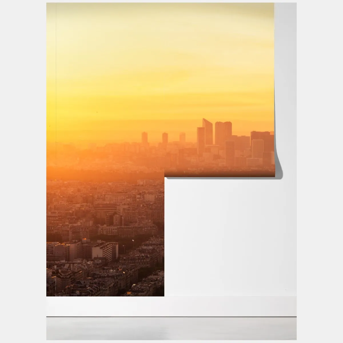 Fototapeta Paryż zachód słońca z Wieżą Eiffla – Wallissimo® Fototapeta Paryż zachód słońca z Wieżą Eiffla – Wallissimo®