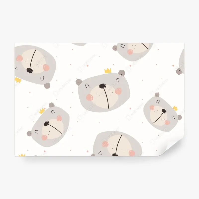 Fototapeta mglisty las porośnięty mchem – Wallissimo®