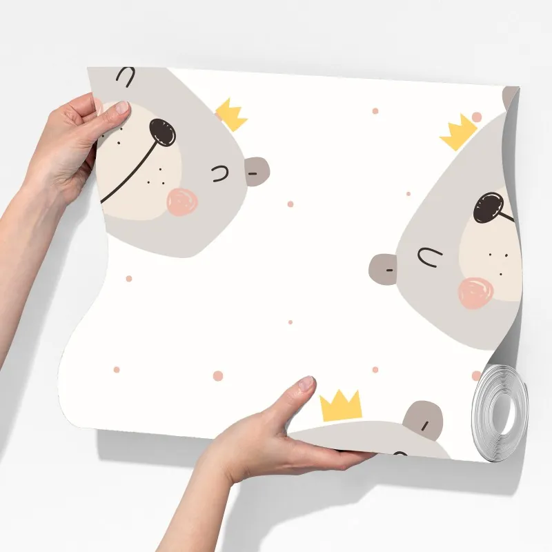 Fototapeta wzór z misiami do pokoju dziecięcego – Wallissimo® Fototapeta wzór z misiami do pokoju dziecięcego – Wallissimo®