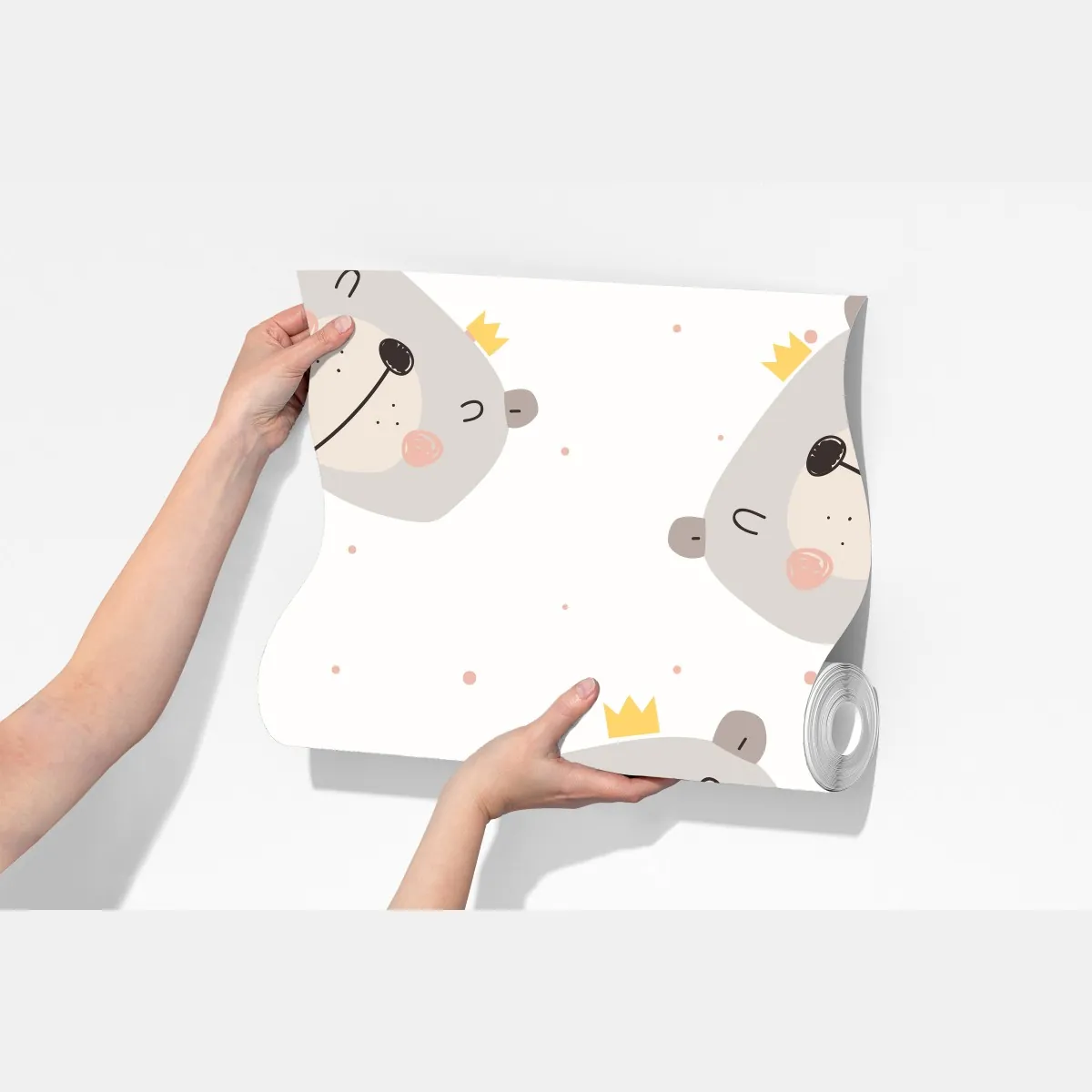 Fototapeta wzór z misiami do pokoju dziecięcego – Wallissimo® Fototapeta wzór z misiami do pokoju dziecięcego – Wallissimo®