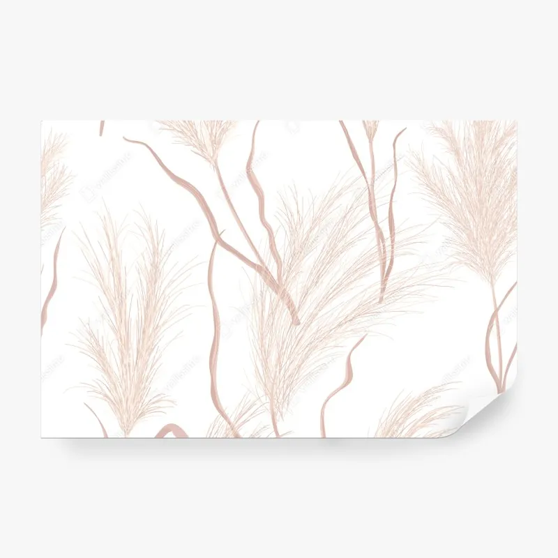 Fototapeta zabawny wzór serc na białym tle – Wallissimo®