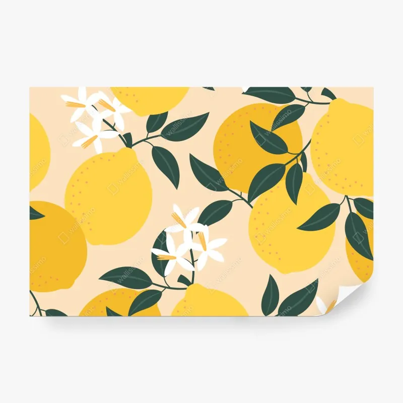 Fototapeta pastelowa turkusowa plaża z lotu ptaka – Wallissimo®