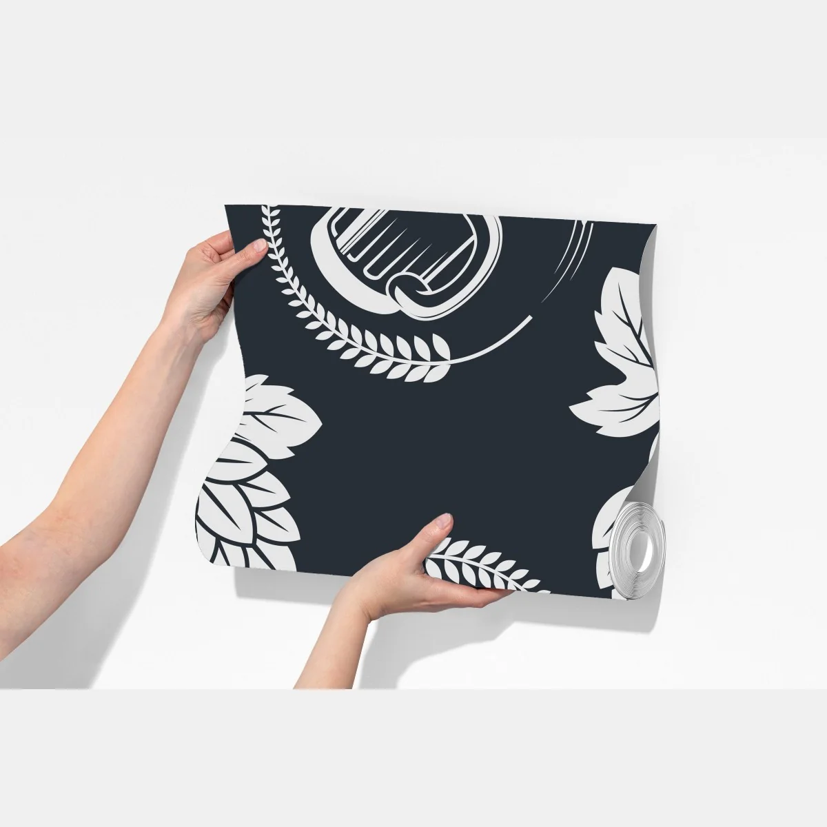 Fototapeta wzór z piwem i chmielem – Wallissimo® Fototapeta wzór z piwem i chmielem – Wallissimo®