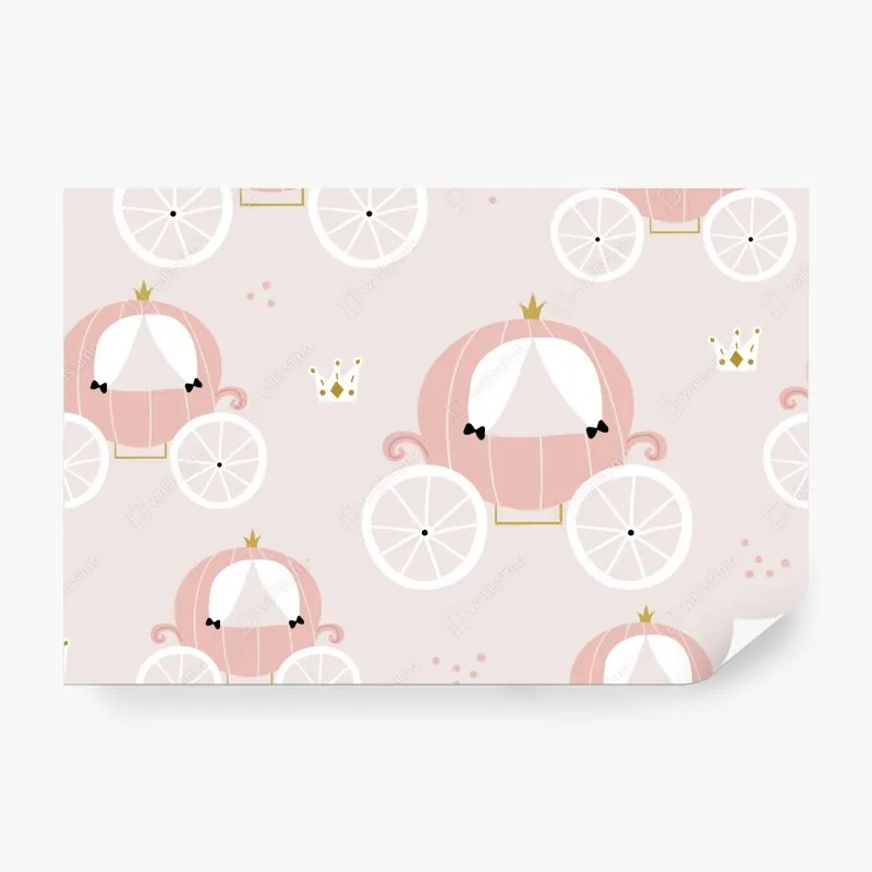 Fototapeta żywa różowa abstrakcja płynna – Wallissimo®