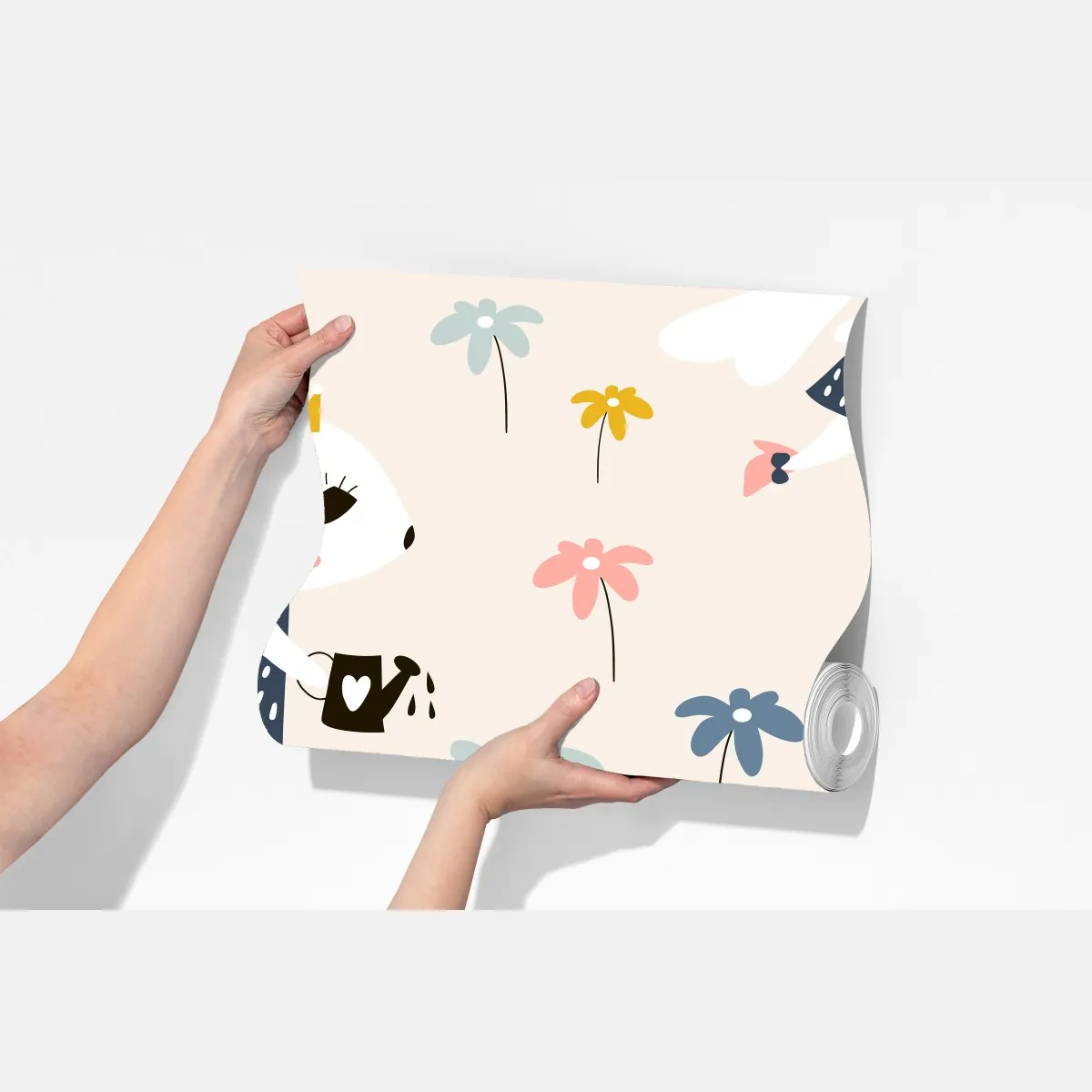 Fototapeta mała króliczka księżniczka wzór – Wallissimo® Fototapeta mała króliczka księżniczka wzór – Wallissimo®