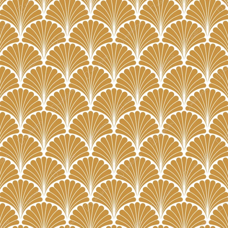 Fototapeta złoty wzór wachlarza w stylu art deco – Wallissimo® Fototapeta złoty wzór wachlarza w stylu art deco – Wallissimo®