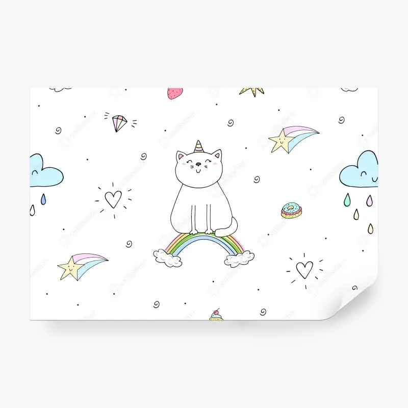 Fototapeta wschód słońca nad Wielkim Murem Chińskim – Wallissimo®