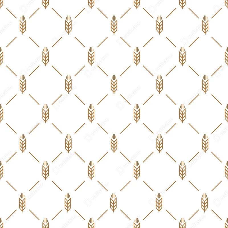 Fototapeta złoty geometryczny wzór pszenicy – Wallissimo® Fototapeta złoty geometryczny wzór pszenicy – Wallissimo®