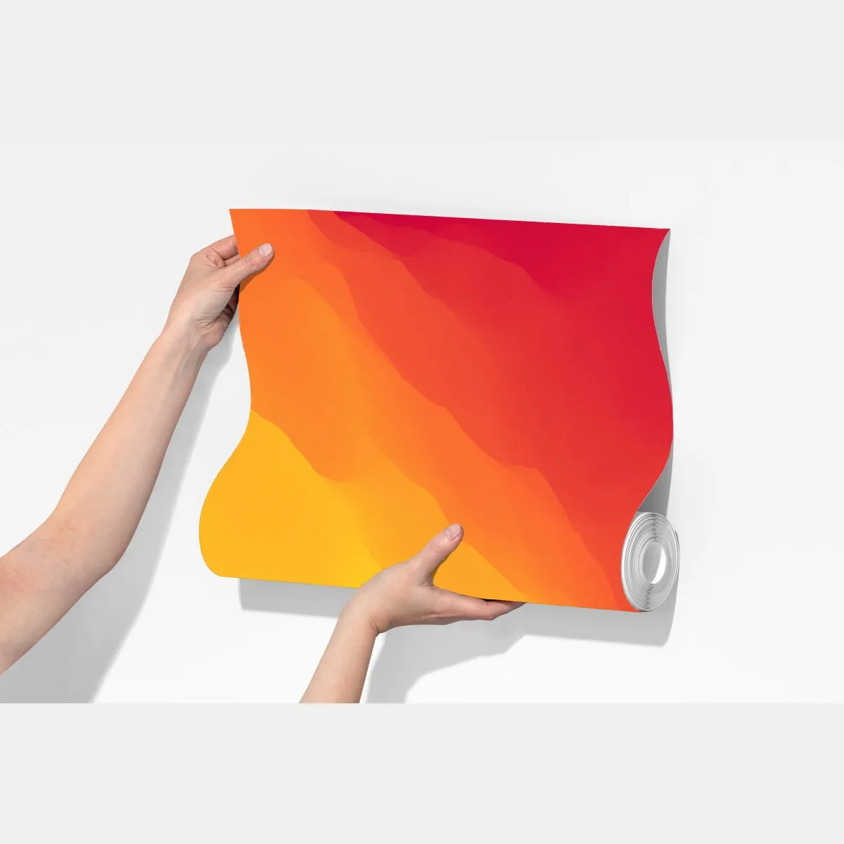 Fototapeta żywy warstwowy gradient górski – Wallissimo® Fototapeta żywy warstwowy gradient górski – Wallissimo®