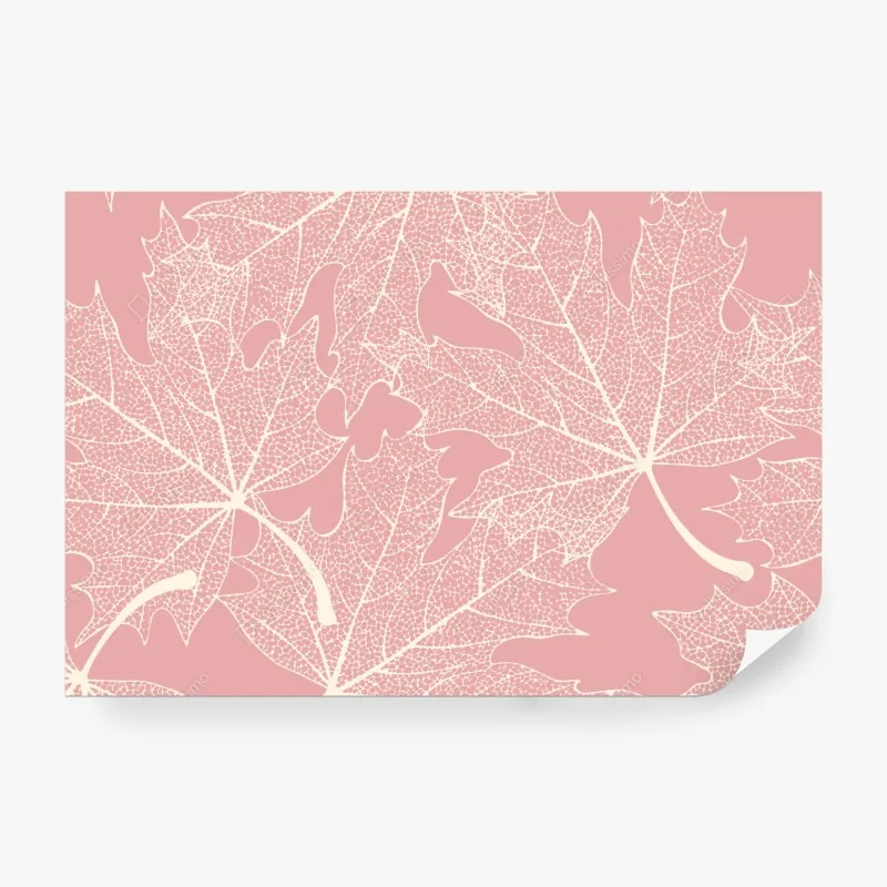 Fototapeta akwarelowy wzór strąków kakaowych – Wallissimo®