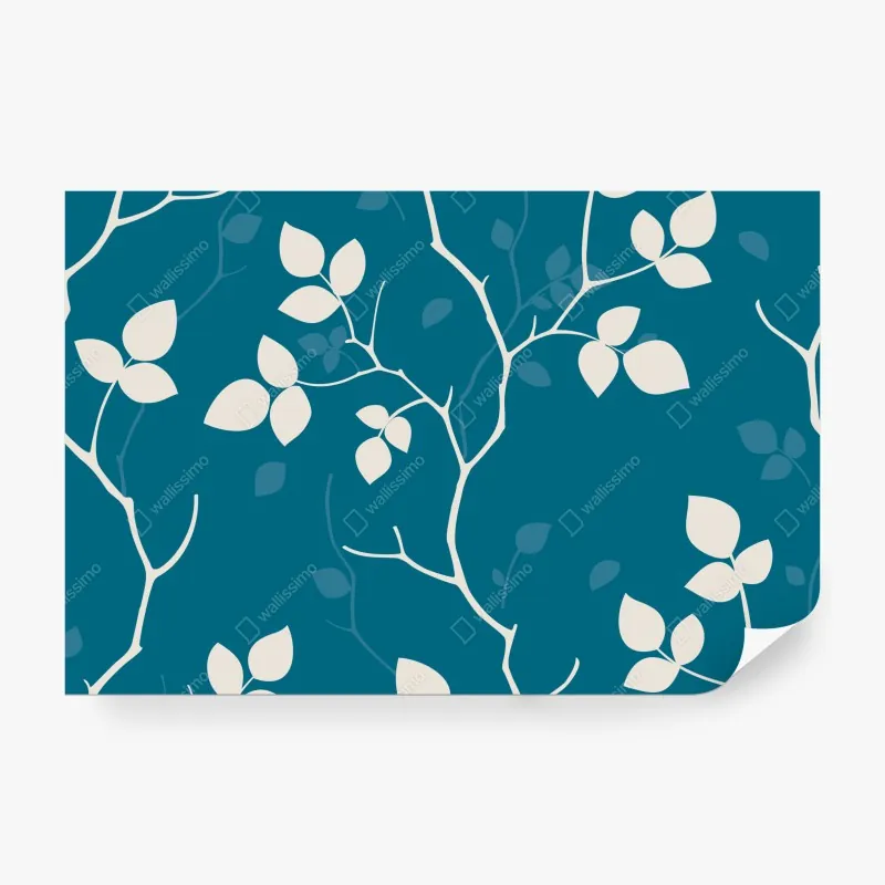 Fototapeta spokojne łabędzie i lotosy – Wallissimo®