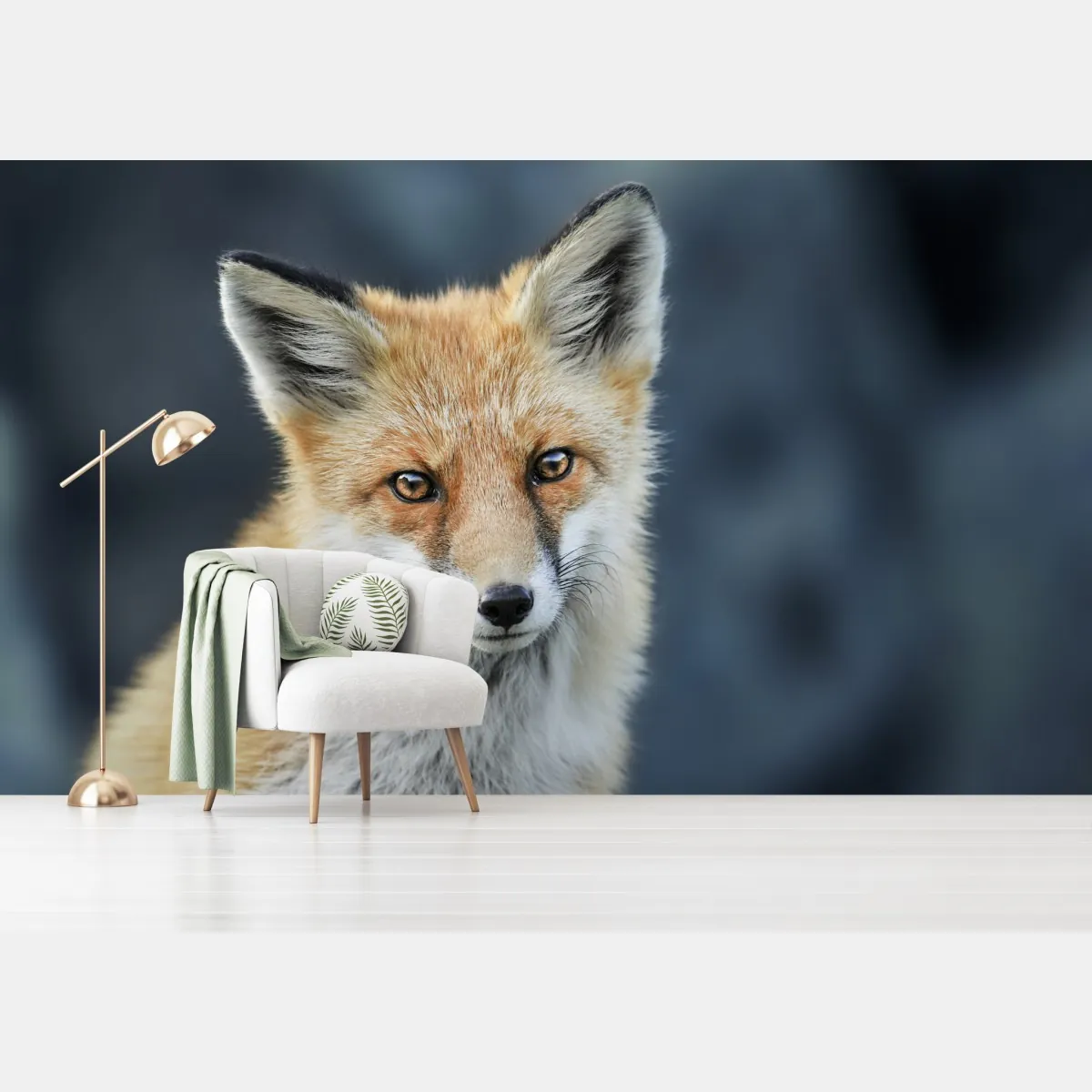 Fototapeta portret czerwonego lisa – Wallissimo® Fototapeta portret czerwonego lisa – Wallissimo®