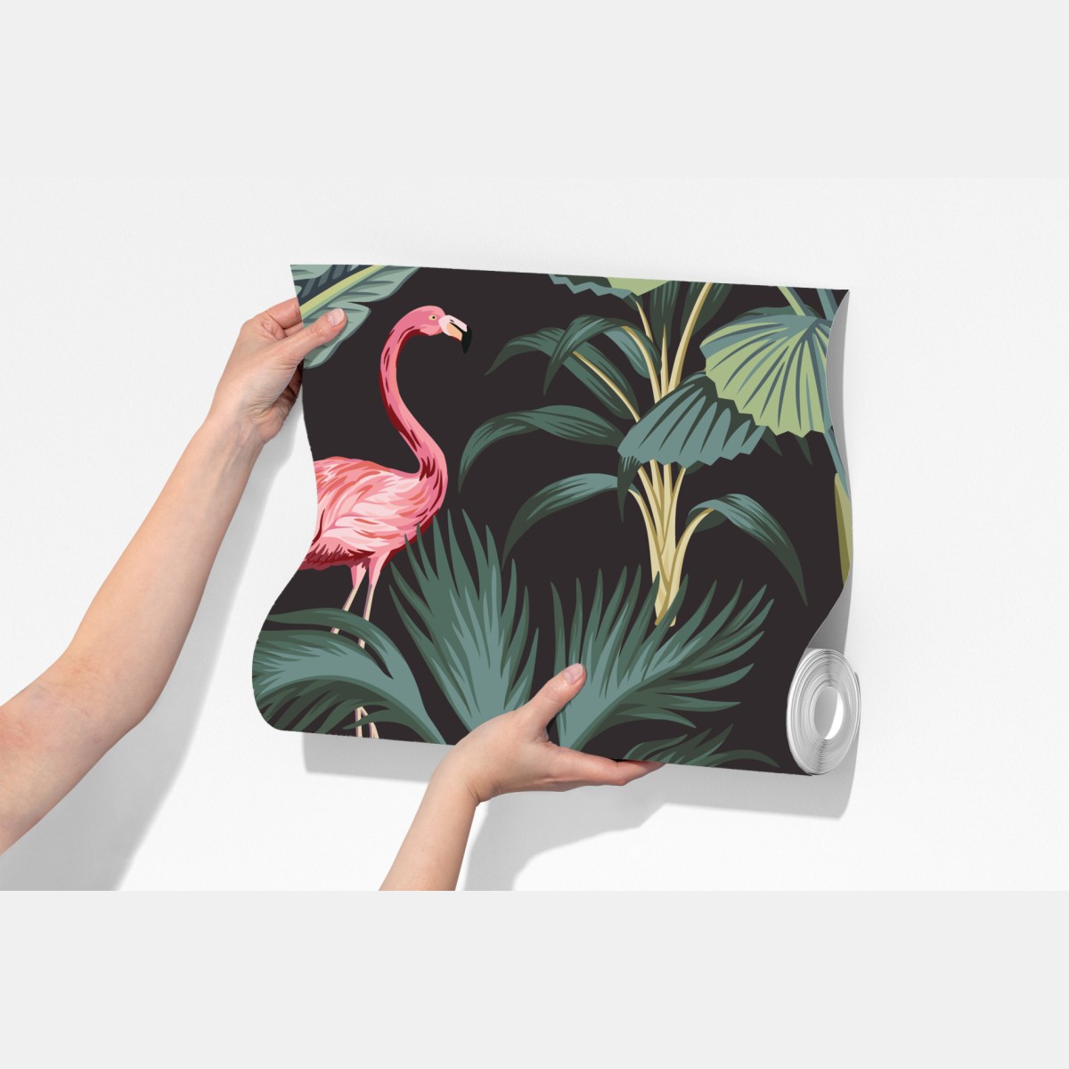 Fototapeta tropikalna dżungla z dziką przyrodą – Wallissimo® Fototapeta tropikalna dżungla z dziką przyrodą – Wallissimo®