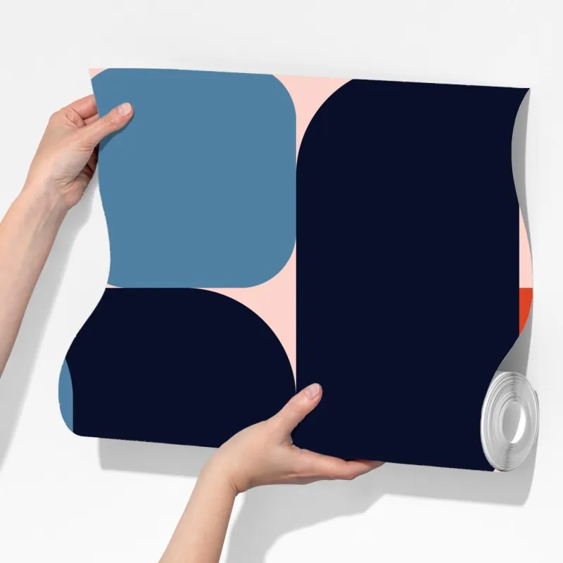 Fototapeta odważny geometryczny wzór retro – Wallissimo® Fototapeta odważny geometryczny wzór retro – Wallissimo®