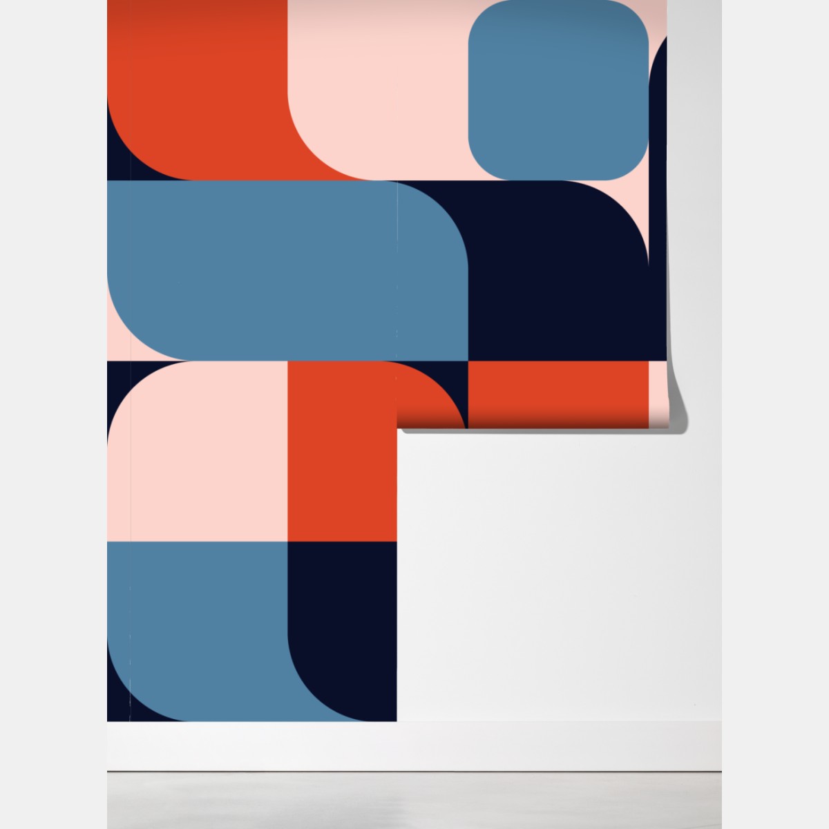 Fototapeta odważny geometryczny wzór retro – Wallissimo® Fototapeta odważny geometryczny wzór retro – Wallissimo®