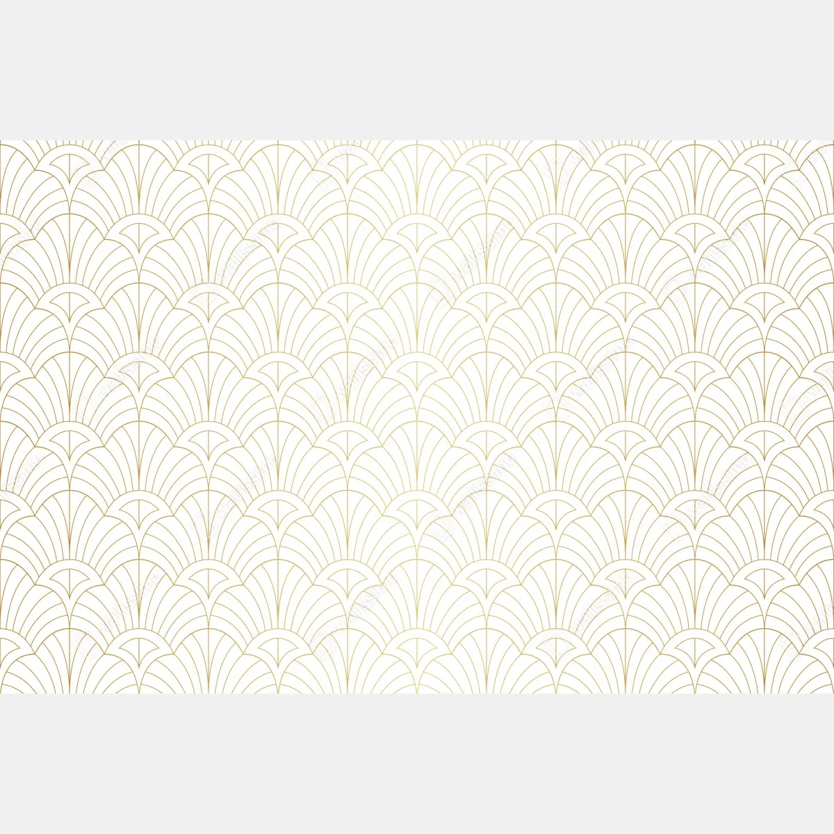 Fototapeta złoty wzór art deco – Wallissimo® Fototapeta złoty wzór art deco – Wallissimo®