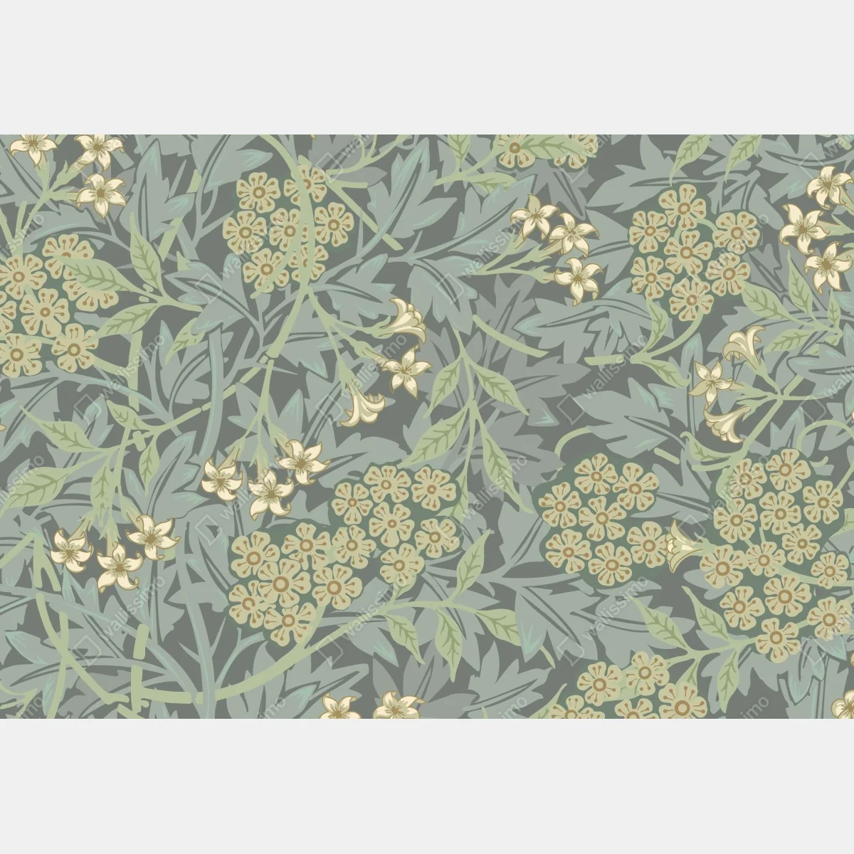 Fototapeta vintage botaniczny wzór kwiatowy – Wallissimo® Fototapeta vintage botaniczny wzór kwiatowy – Wallissimo®