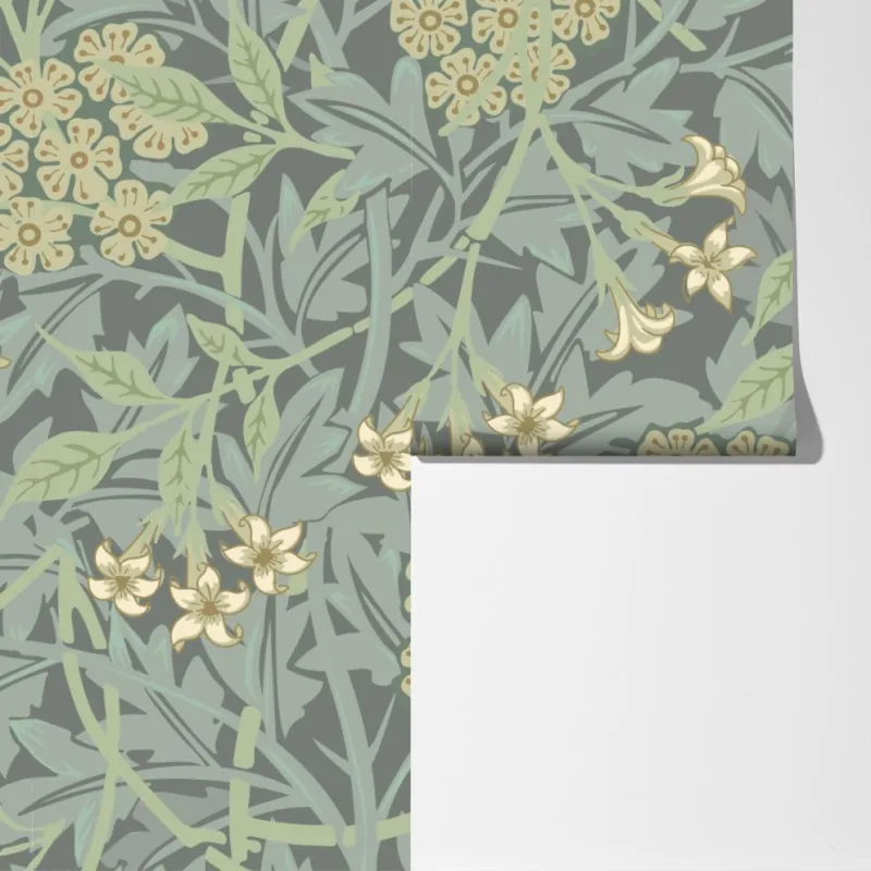 Fototapeta vintage botaniczny wzór kwiatowy – Wallissimo® Fototapeta vintage botaniczny wzór kwiatowy – Wallissimo®