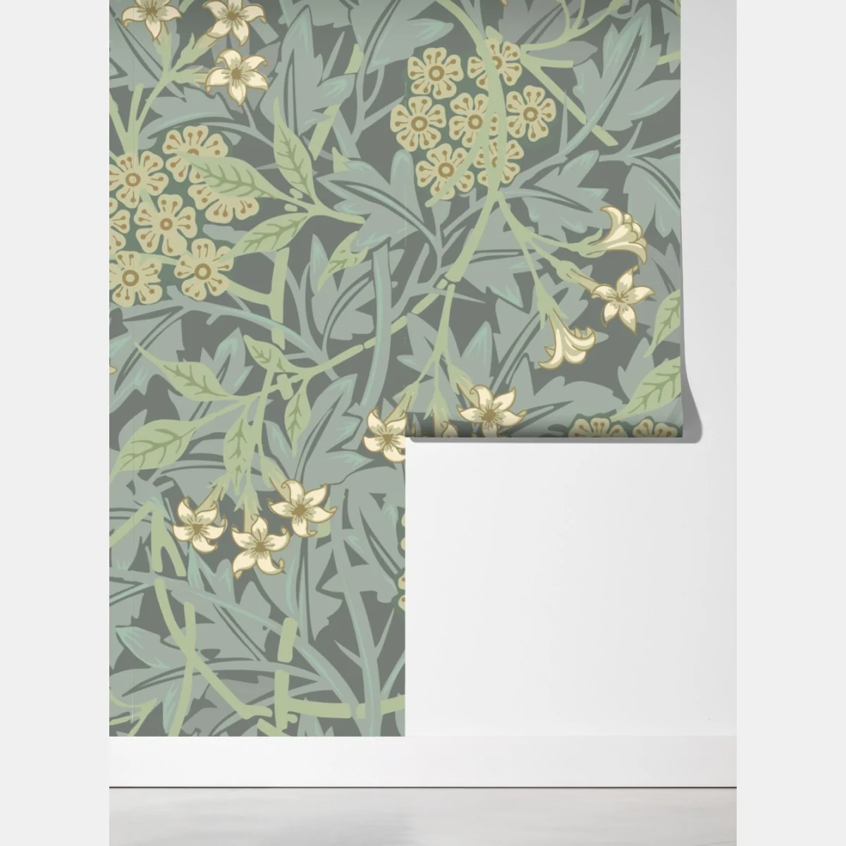 Fototapeta vintage botaniczny wzór kwiatowy – Wallissimo® Fototapeta vintage botaniczny wzór kwiatowy – Wallissimo®