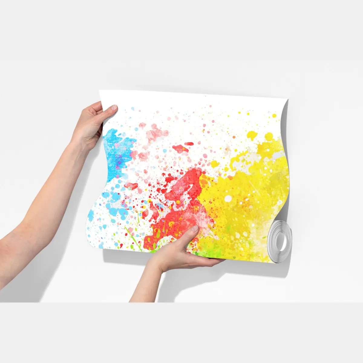 Fototapeta kolorowa akwarelowa mapa świata – Wallissimo® Fototapeta kolorowa akwarelowa mapa świata – Wallissimo®