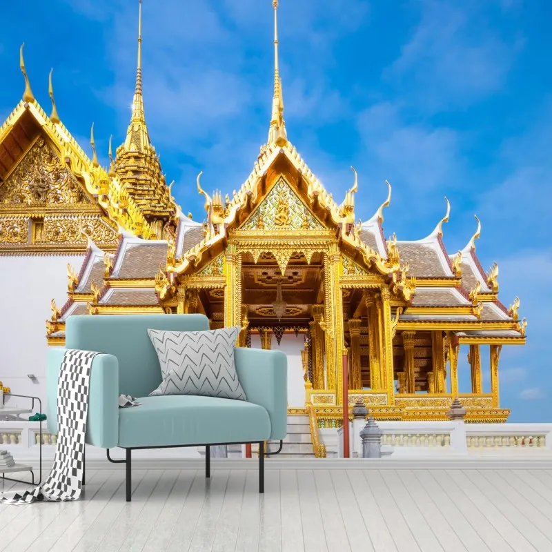 Fototapeta złoty pawilon w Grand Palace, Bangkok