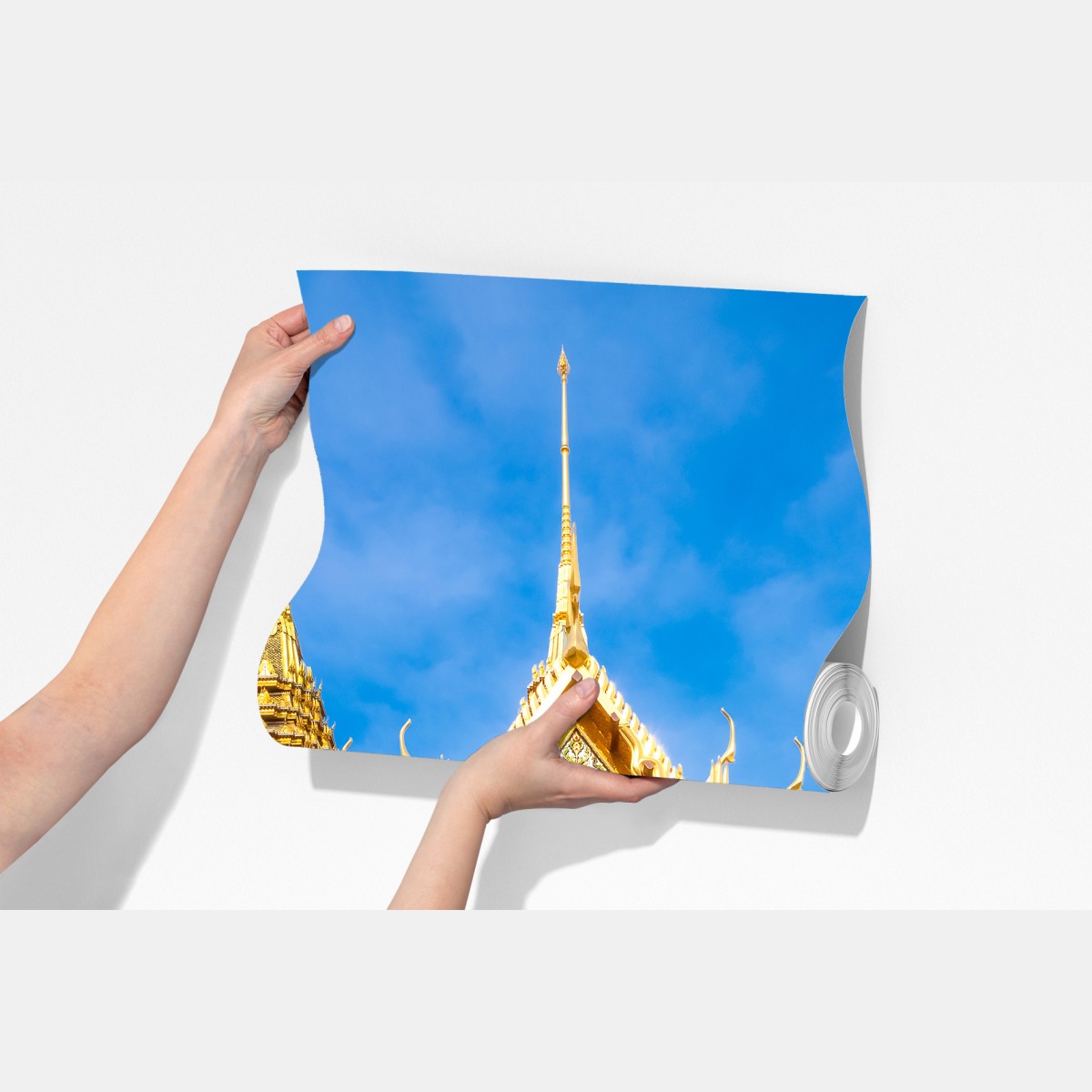 Fototapeta złoty pawilon w Grand Palace, Bangkok – Wallissimo® Fototapeta złoty pawilon w Grand Palace, Bangkok – Wallissimo®