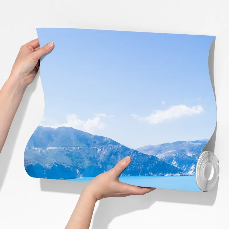 Fototapeta słoneczna zatoka z turkusową wodą – Wallissimo® Fototapeta słoneczna zatoka z turkusową wodą – Wallissimo®