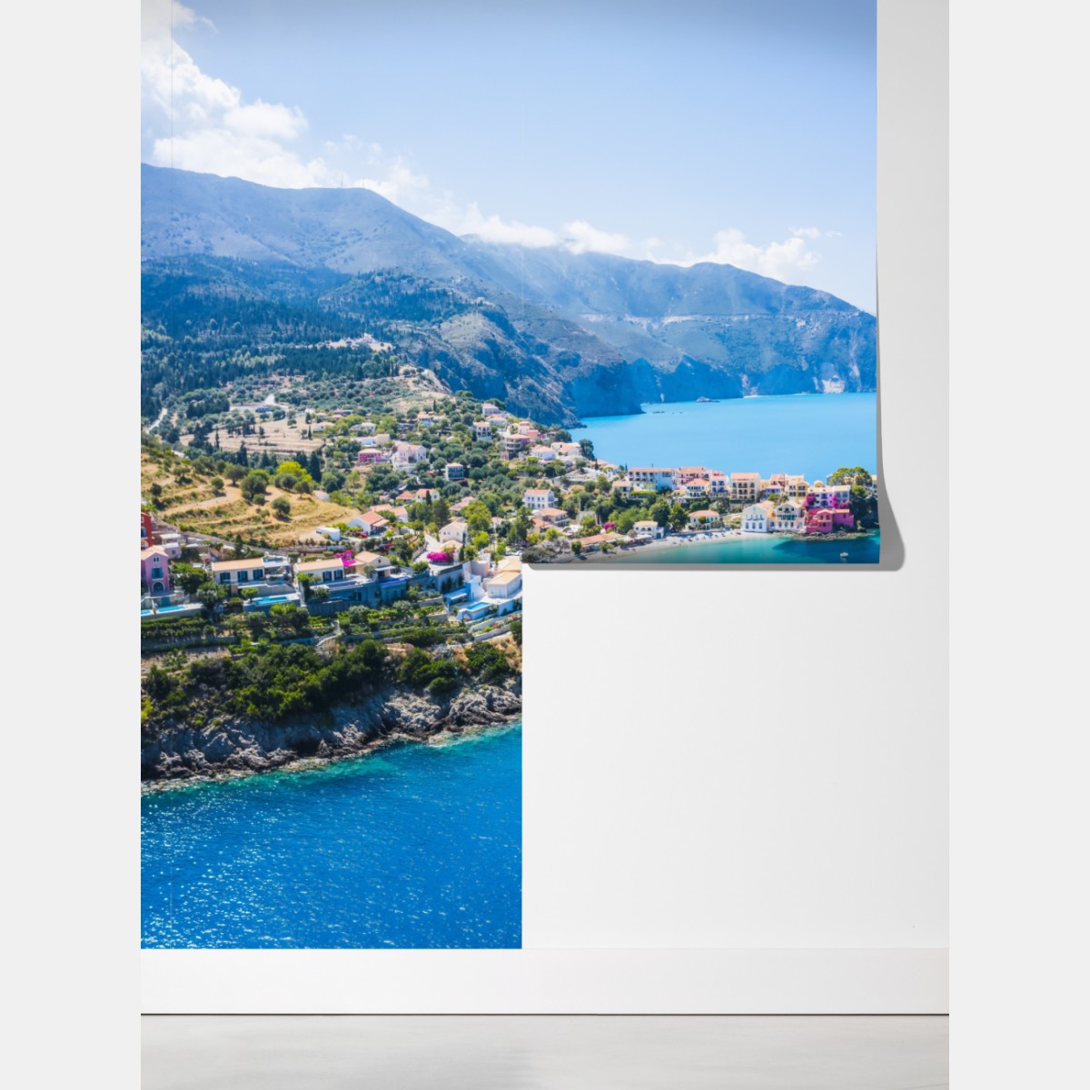 Fototapeta słoneczna zatoka z turkusową wodą – Wallissimo® Fototapeta słoneczna zatoka z turkusową wodą – Wallissimo®