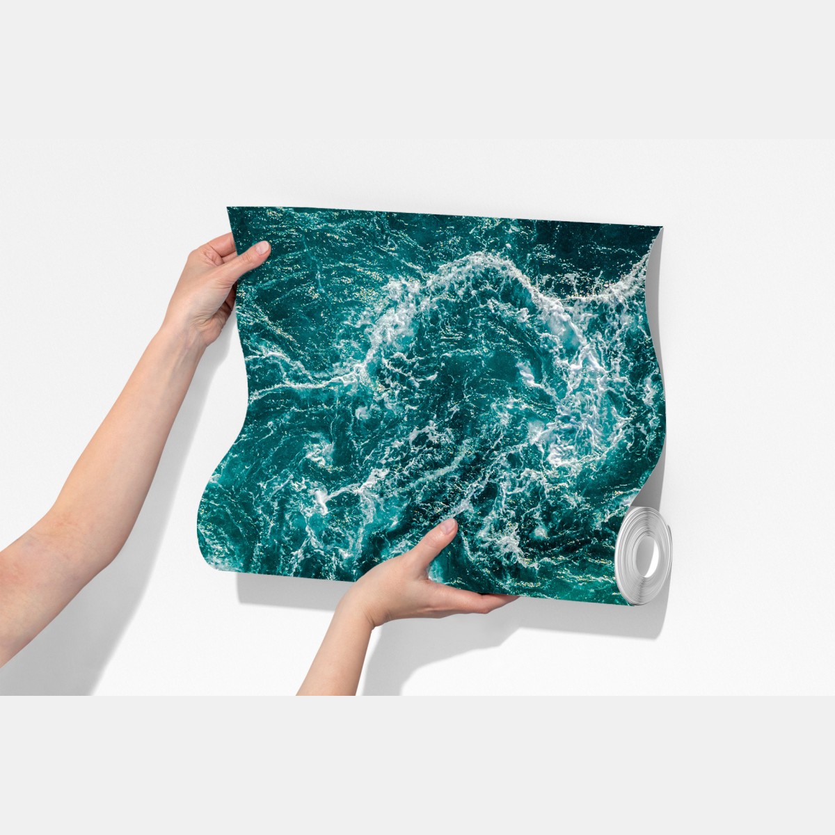 Fototapeta wirujące wody Saltstraumen, Norwegia – Wallissimo® Fototapeta wirujące wody Saltstraumen, Norwegia – Wallissimo®