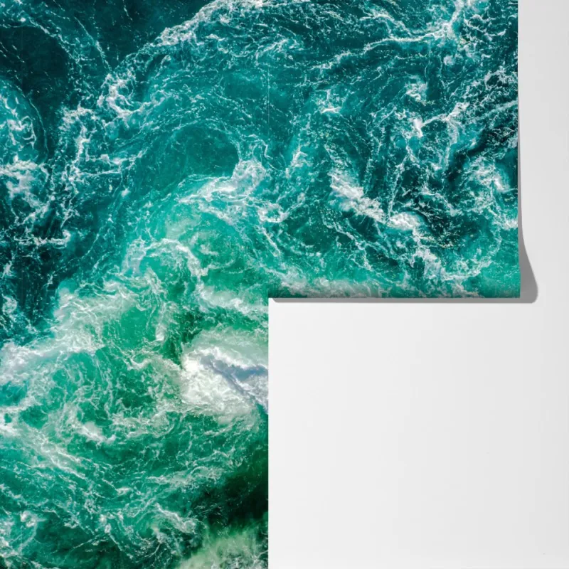 Fototapeta wirujące wody Saltstraumen, Norwegia – Wallissimo® Fototapeta wirujące wody Saltstraumen, Norwegia – Wallissimo®