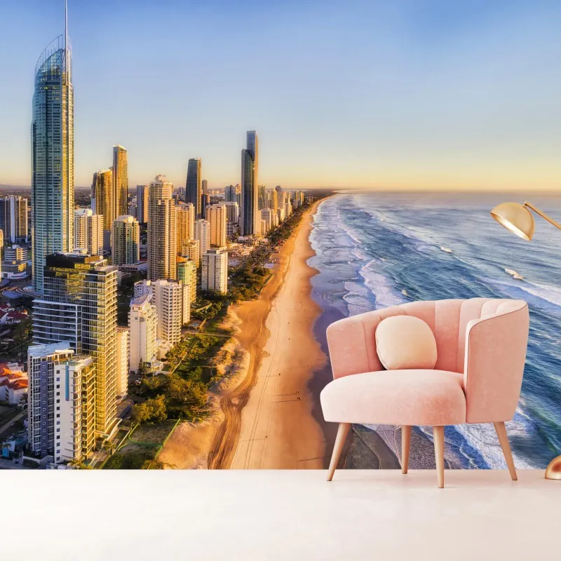 Fototapeta wschód słońca nad Surfers Paradise