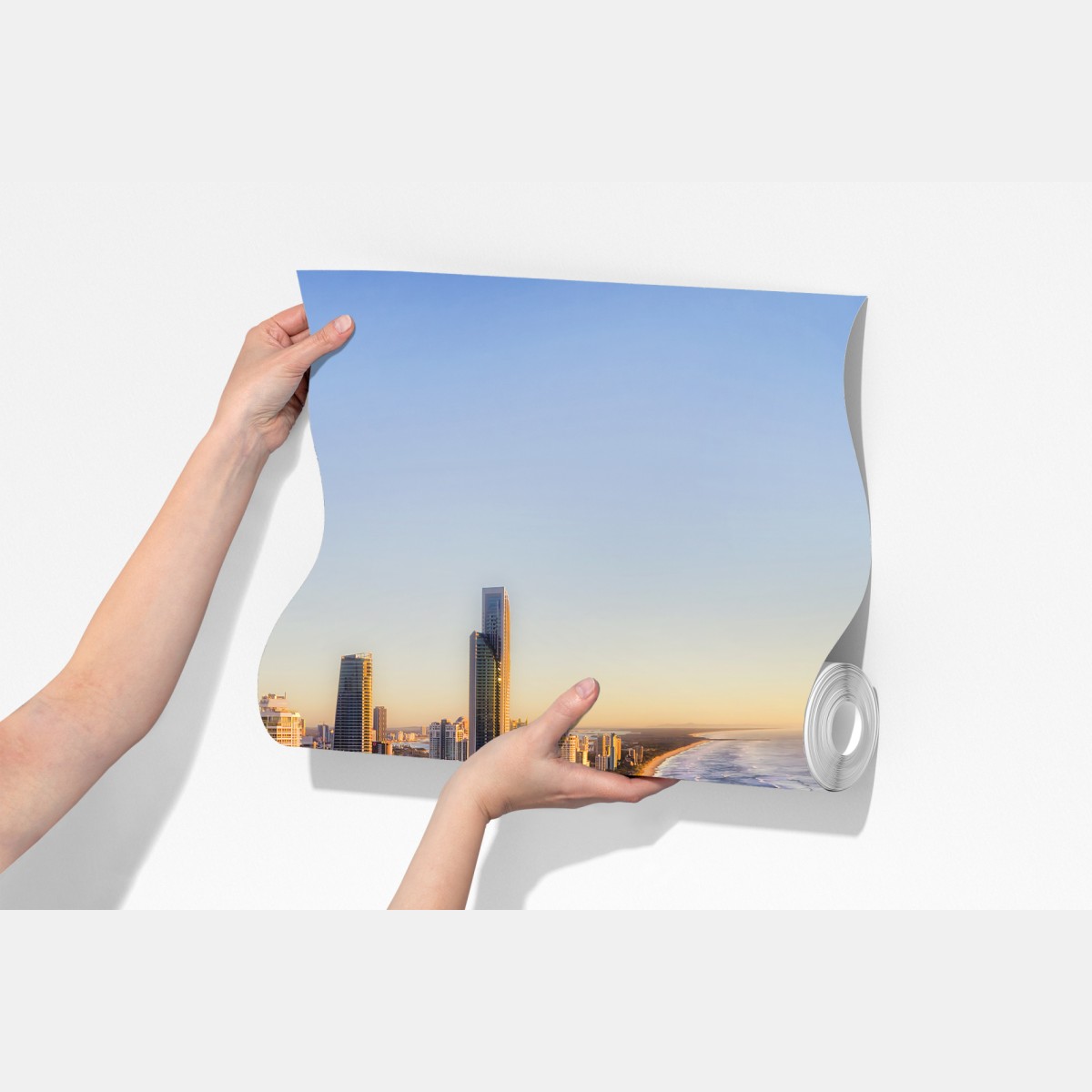 Fototapeta wschód słońca nad Surfers Paradise – Wallissimo® Fototapeta wschód słońca nad Surfers Paradise – Wallissimo®