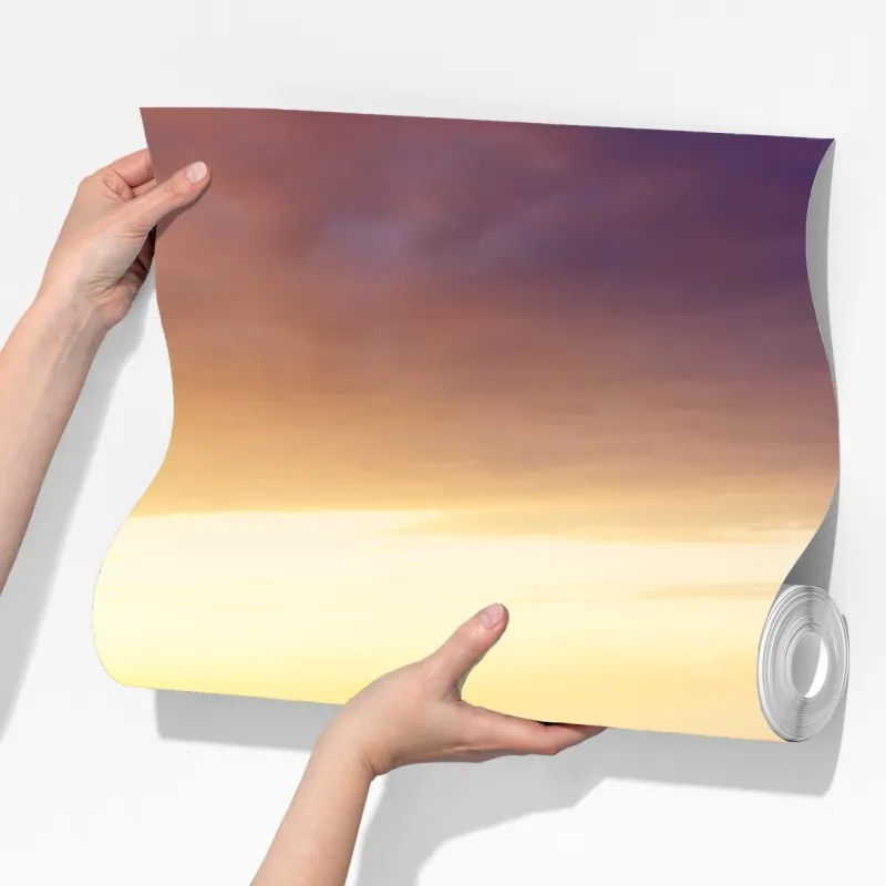 Fototapeta zachód słońca nad zielonymi polami – Wallissimo® Fototapeta zachód słońca nad zielonymi polami – Wallissimo®