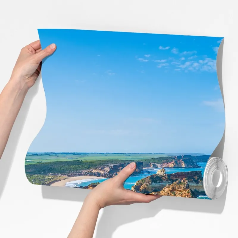 Fototapeta Great Ocean Road nadmorska panorama – Wallissimo® Fototapeta Great Ocean Road nadmorska panorama – Wallissimo®