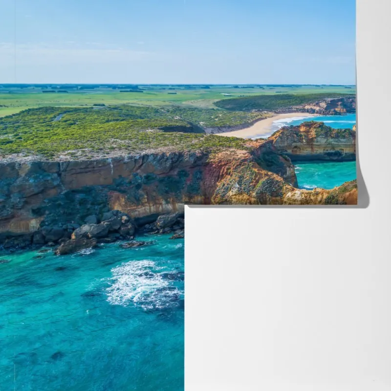 Fototapeta Great Ocean Road nadmorska panorama – Wallissimo® Fototapeta Great Ocean Road nadmorska panorama – Wallissimo®