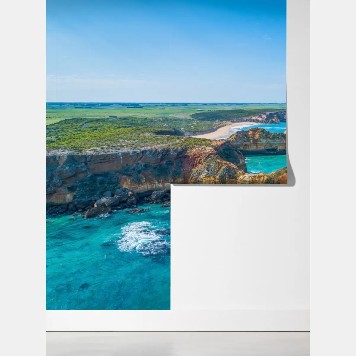 Fototapeta Great Ocean Road nadmorska panorama – Wallissimo® Fototapeta Great Ocean Road nadmorska panorama – Wallissimo®