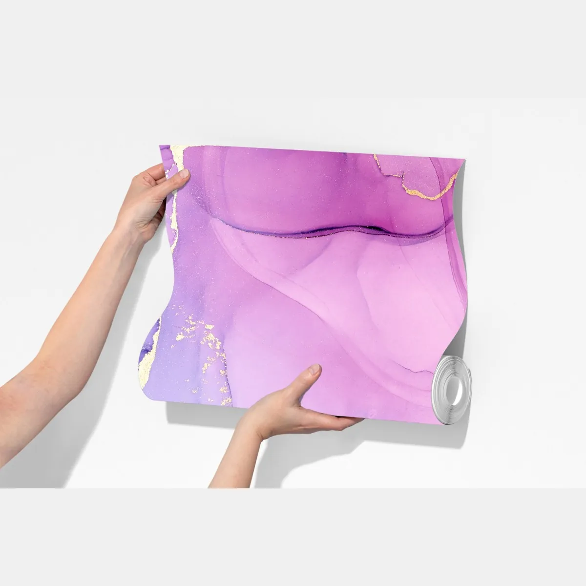 Fototapeta różowo-niebieski marmur abstrakcyjny – Wallissimo® Fototapeta różowo-niebieski marmur abstrakcyjny – Wallissimo®