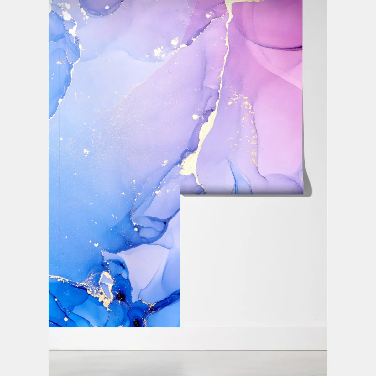 Fototapeta różowo-niebieski marmur abstrakcyjny – Wallissimo® Fototapeta różowo-niebieski marmur abstrakcyjny – Wallissimo®