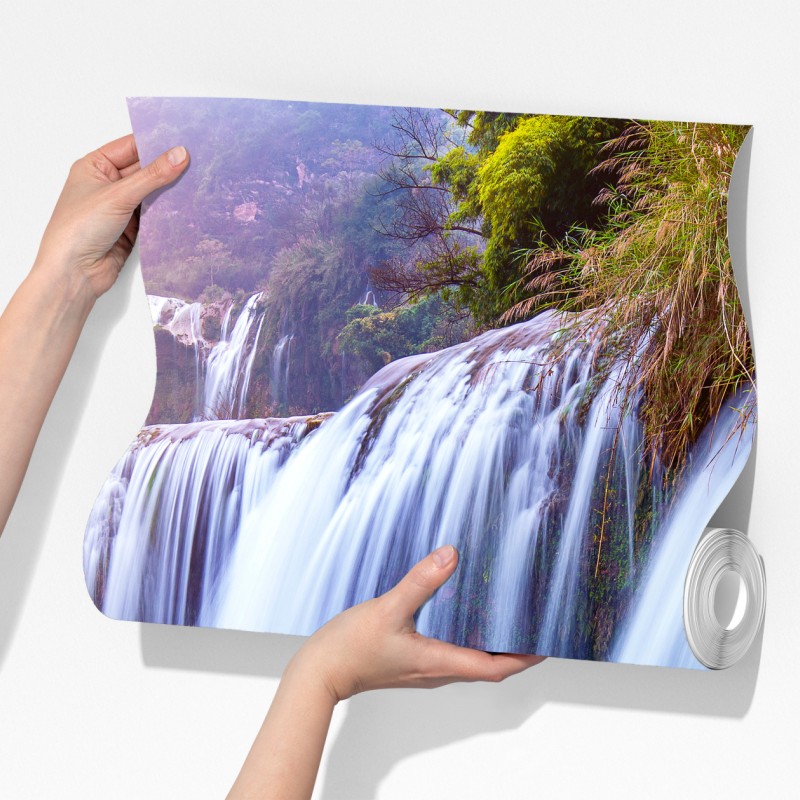 Fototapeta Jiulong wodospad w Luoping, Chiny – Wallissimo® Fototapeta Jiulong wodospad w Luoping, Chiny – Wallissimo®